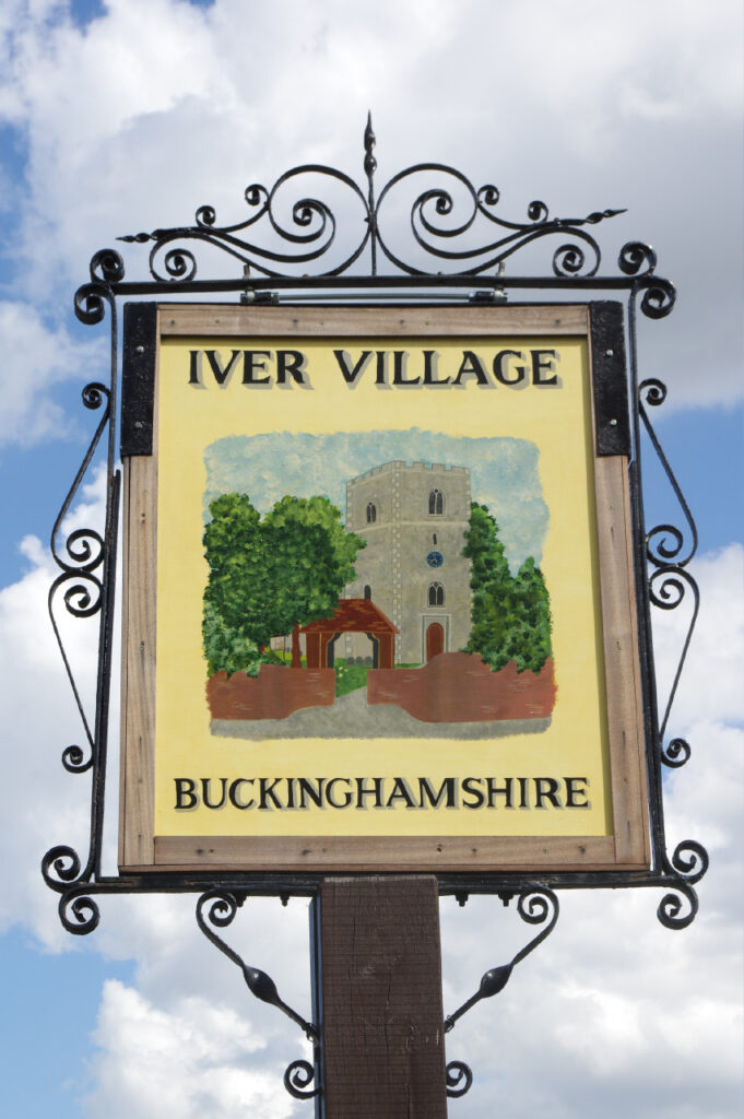 Iver village sign