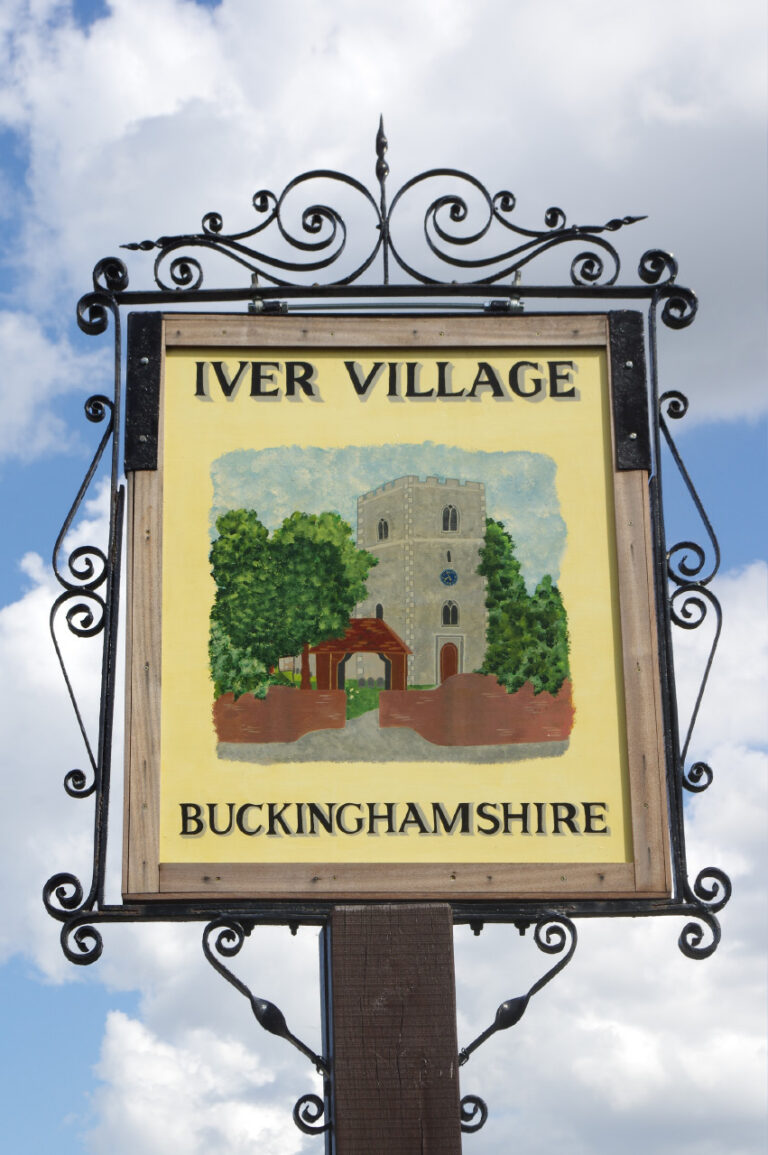 Iver village sign