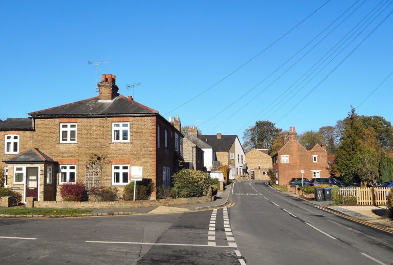 Houses on Rogers Lane, Stoke Poges